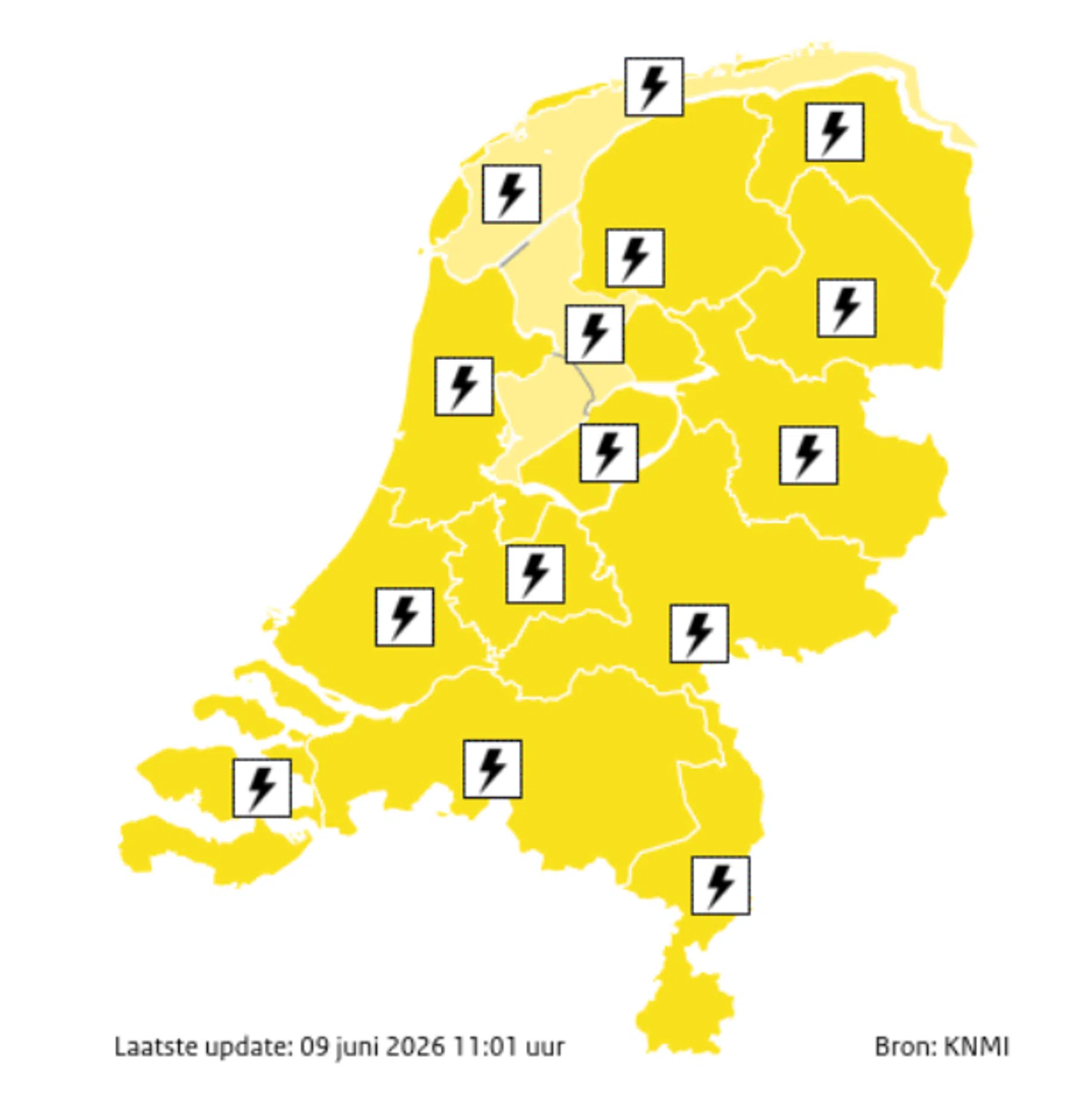 KNMI weersomstandigheden
